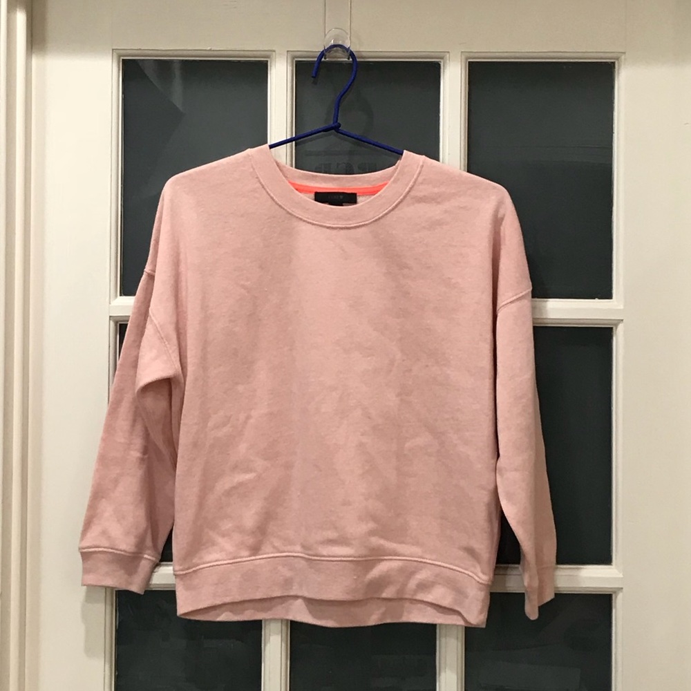J. Crew Pink Sweatshirt